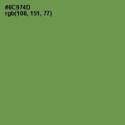 #6C974D - Glade Green Color Image