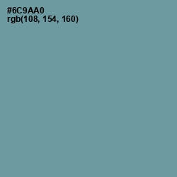 #6C9AA0 - Gothic Color Image