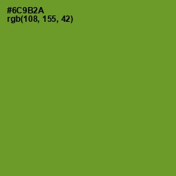 #6C9B2A - Olive Drab Color Image