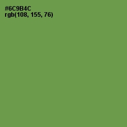 #6C9B4C - Glade Green Color Image