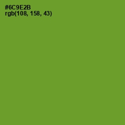 #6C9E2B - Olive Drab Color Image