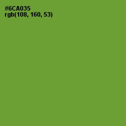 #6CA035 - Olive Drab Color Image