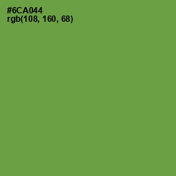 #6CA044 - Asparagus Color Image