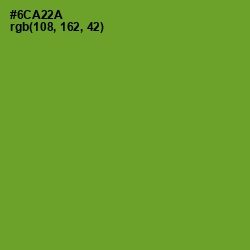 #6CA22A - Olive Drab Color Image