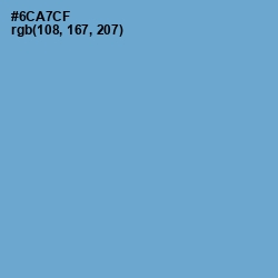 #6CA7CF - Danube Color Image