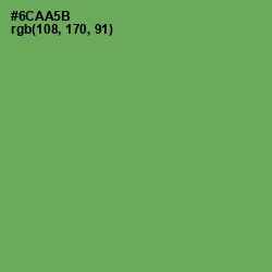 #6CAA5B - Asparagus Color Image