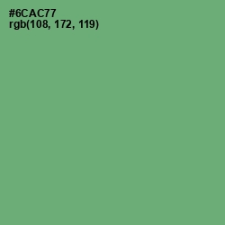 #6CAC77 - Fern Color Image