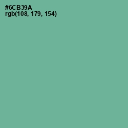 #6CB39A - Silver Tree Color Image