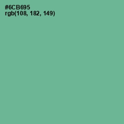 #6CB695 - Silver Tree Color Image