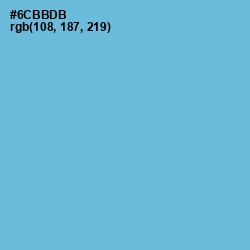 #6CBBDB - Shakespeare Color Image