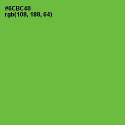 #6CBC40 - Asparagus Color Image