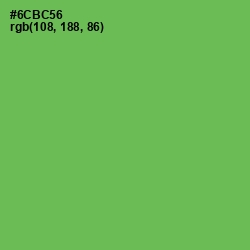 #6CBC56 - Asparagus Color Image