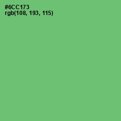 #6CC173 - Mantis Color Image