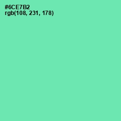 #6CE7B2 - De York Color Image