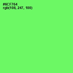 #6CF764 - Screamin' Green Color Image