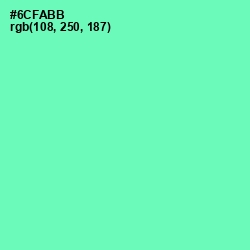 #6CFABB - De York Color Image