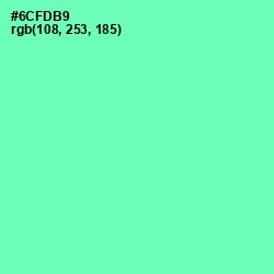 #6CFDB9 - De York Color Image
