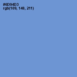 #6D94D3 - Danube Color Image