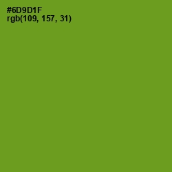 #6D9D1F - Trendy Green Color Image