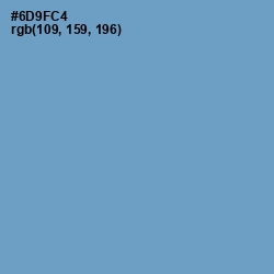 #6D9FC4 - Danube Color Image