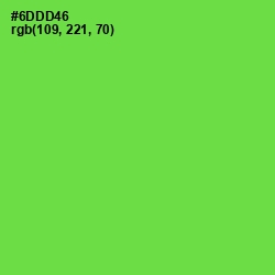 #6DDD46 - Mantis Color Image