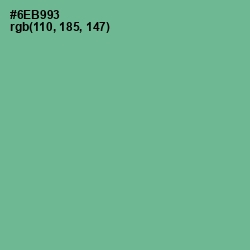 #6EB993 - Silver Tree Color Image