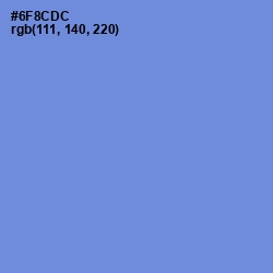 #6F8CDC - Danube Color Image