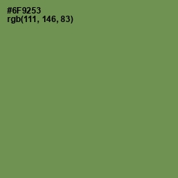 #6F9253 - Glade Green Color Image