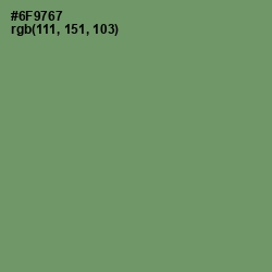#6F9767 - Highland Color Image