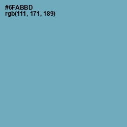 #6FABBD - Neptune Color Image