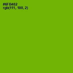 #6FB402 - Christi Color Image