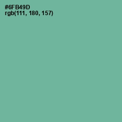 #6FB49D - Silver Tree Color Image
