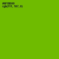 #6FBB00 - Lima Color Image