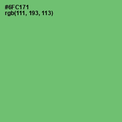 #6FC171 - Mantis Color Image