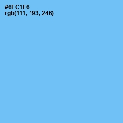 #6FC1F6 - Malibu Color Image
