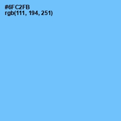 #6FC2FB - Malibu Color Image