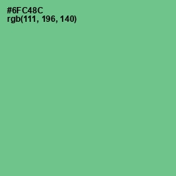 #6FC48C - De York Color Image