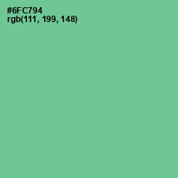 #6FC794 - De York Color Image