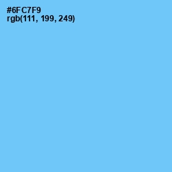 #6FC7F9 - Malibu Color Image