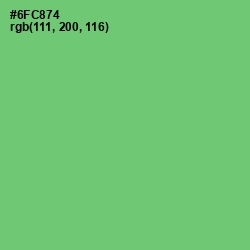 #6FC874 - Mantis Color Image