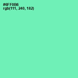 #6FF0B6 - De York Color Image