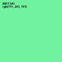 #6FF3A1 - De York Color Image