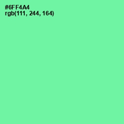 #6FF4A4 - De York Color Image