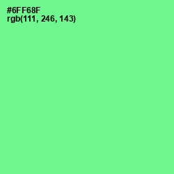 #6FF68F - De York Color Image