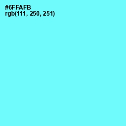 #6FFAFB - Spray Color Image