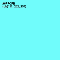 #6FFCFB - Spray Color Image