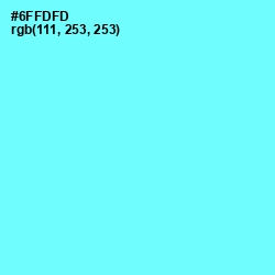 #6FFDFD - Spray Color Image