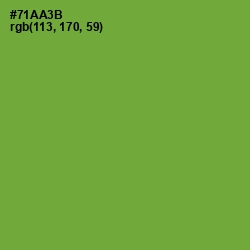 #71AA3B - Apple Color Image