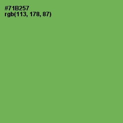 #71B257 - Asparagus Color Image