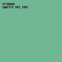 #71B695 - Silver Tree Color Image